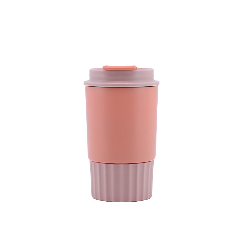Cyber Red Patent Coffee Cup Simple stainless steel water cup cold insulation octagonal insulation cup Women's high beauty portable car