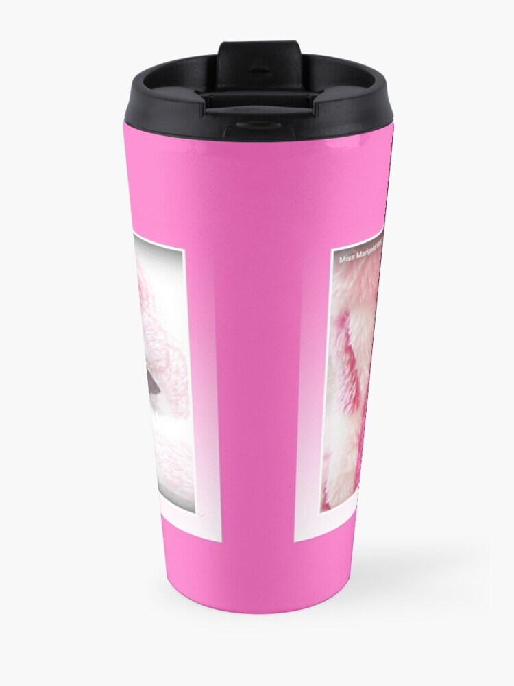 Batzilla - Batty for PINK! Miss Marigold with the Wiggly EarsTravel Coffee Mug Christmas Cups