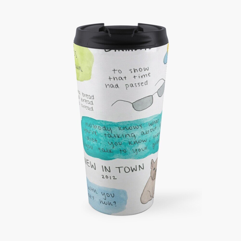 john mulaney quote collage Travel Coffee Mug Cups Coffee Original Stanley Cup