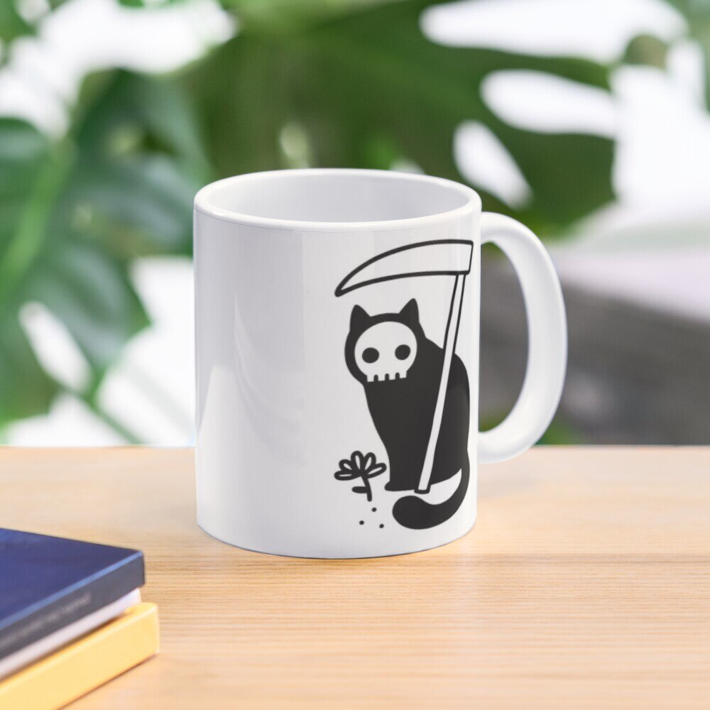Grim Kitty Coffee Mug Stanley Cup Coffee Cup Sets