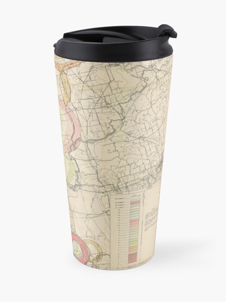 Harold Fisk-Historische spuren der Mississippi Fluss Reise Kaffee Becher Luxus Arabisch Kaffee Tassen Kaffee Becher