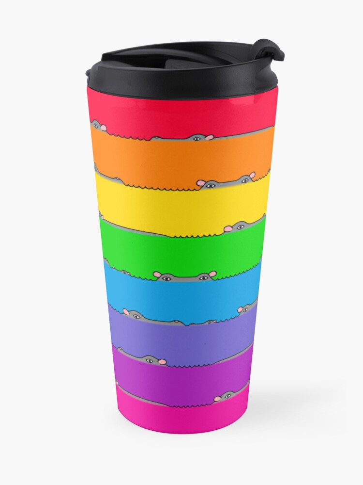 I-Spy Hippo! rainbow bright Travel Coffee Mug Cute Mug