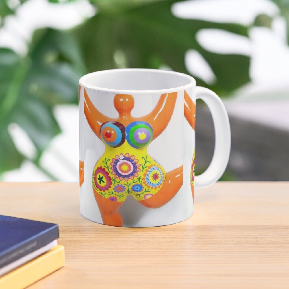 Orange Nana Biriney - tribute to Niki de Saint Phalle Coffee Mug Christmas Cups Cups For Coffee And Tea