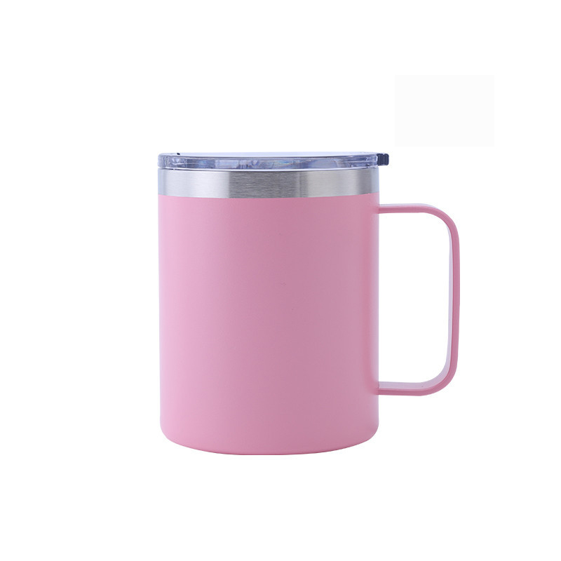 304 stainless steel mug double beer coffee milk mug creative heat preservation tea cup Japanese water cup 14oz